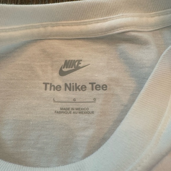 Nike Men's Logo Dallas Training T-shirt White Large HF5207 100 NEW With Tags - Picture 3 of 7